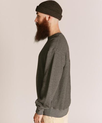 SALT AND PEPPER CREW SWEAT AMERICAN ORIGINAL