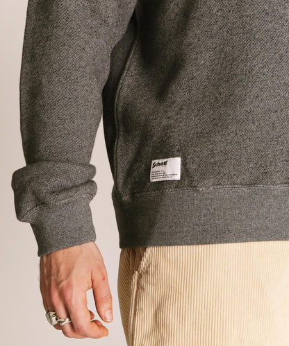 SALT AND PEPPER CREW SWEAT AMERICAN ORIGINAL