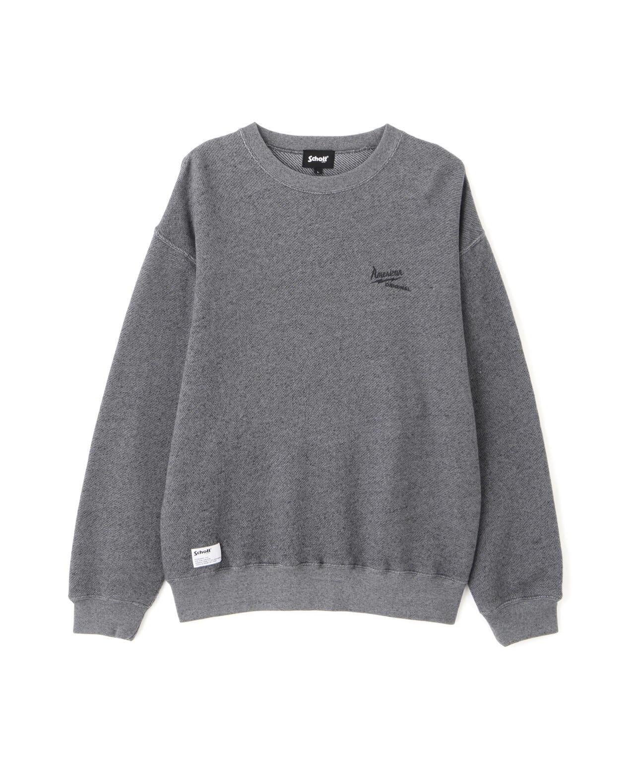 SALT AND PEPPER CREW SWEAT AMERICAN ORIGINAL