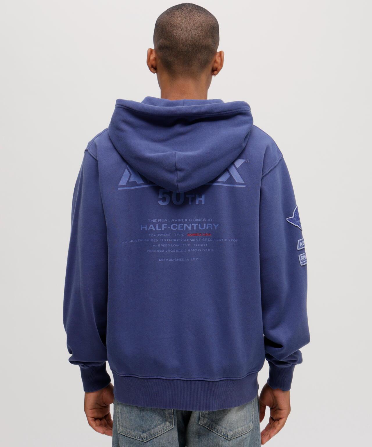 《50th Anniversary》FADE WASH ZIP UP PARKA