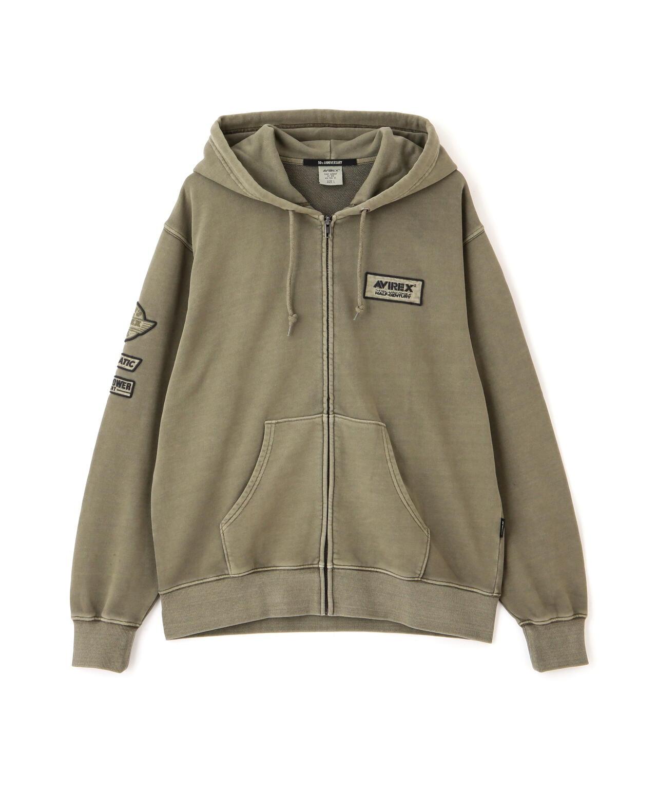 《50th Anniversary》FADE WASH ZIP UP PARKA