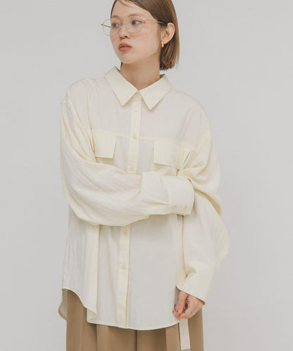 翻蓋設計襯衫