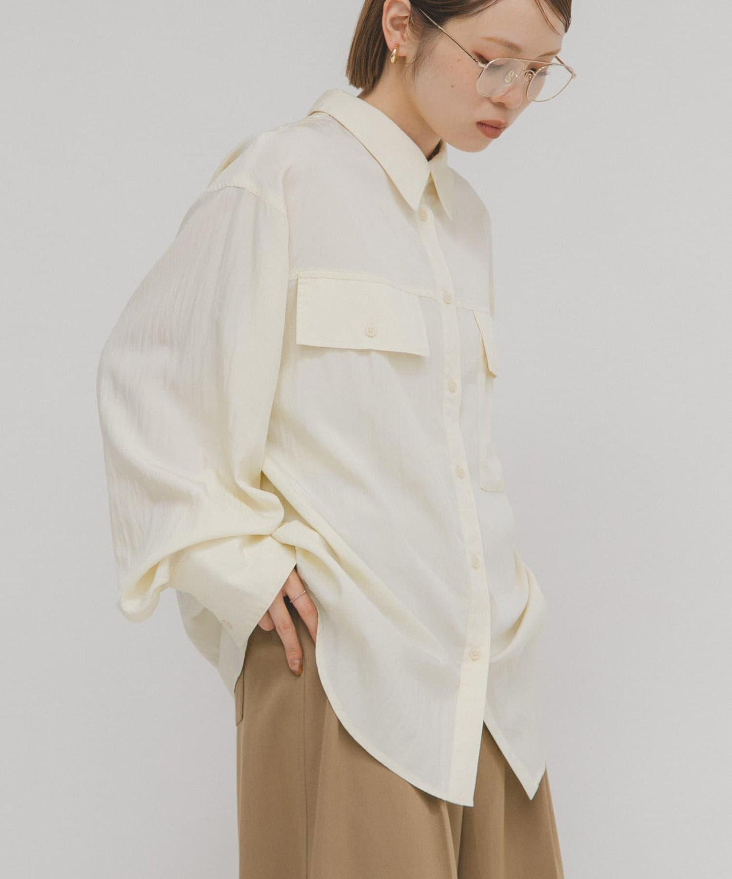 翻蓋設計襯衫