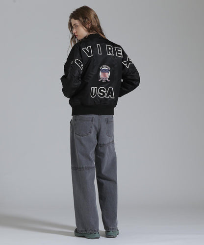 《50th Anniversary》MA-1 SIGNATURE BIG LOGO/MA-1 シグネチャービッグロゴ