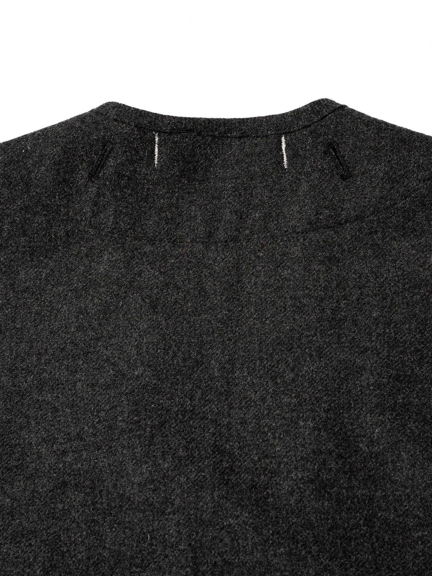 羊毛混紡斜紋襯裡襯衫