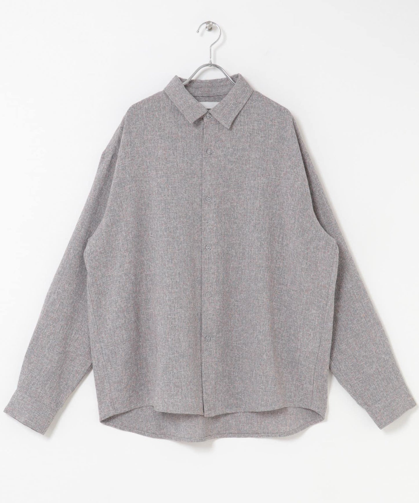 輕薄斜紋常規領襯衫