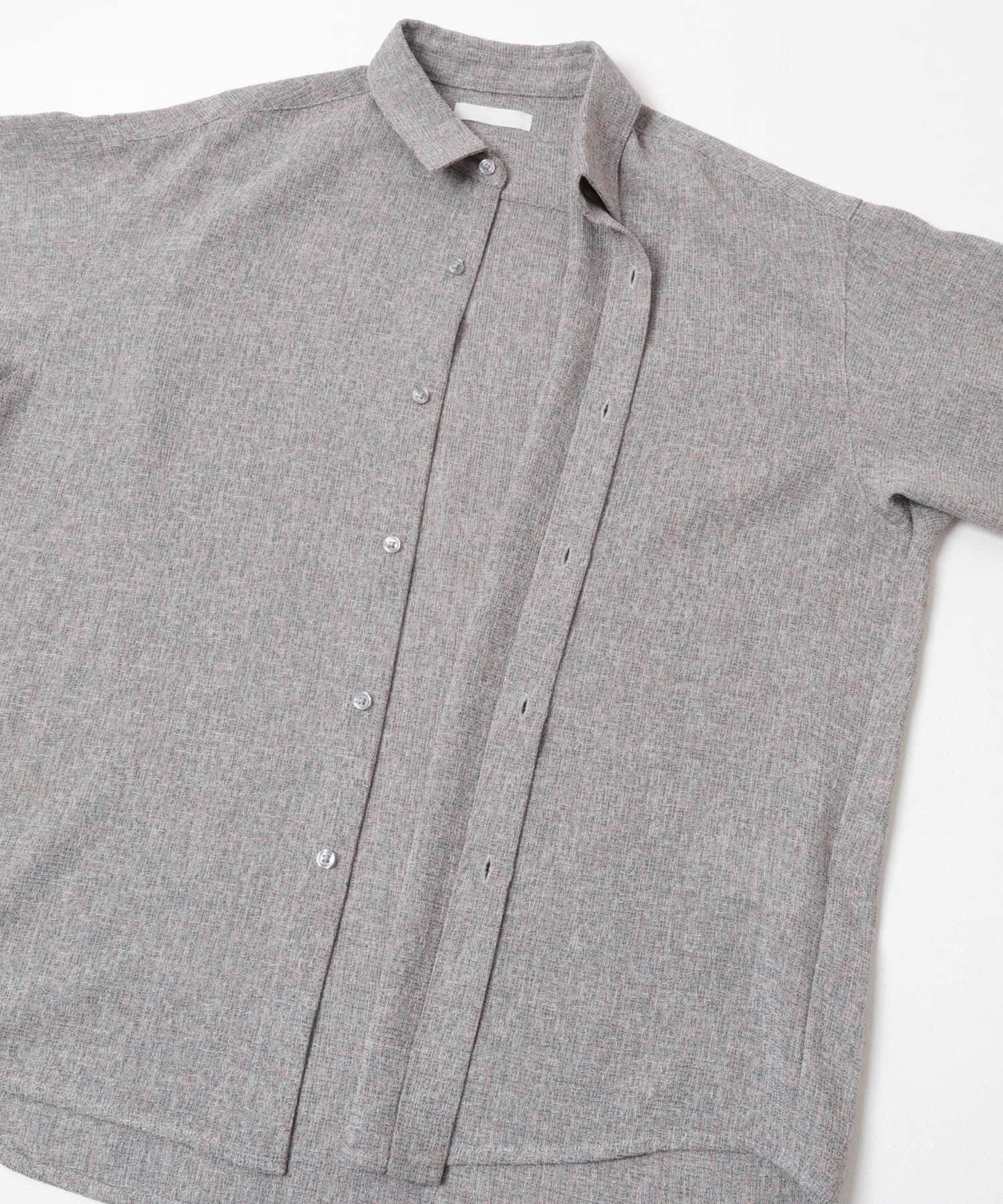 輕薄斜紋常規領襯衫