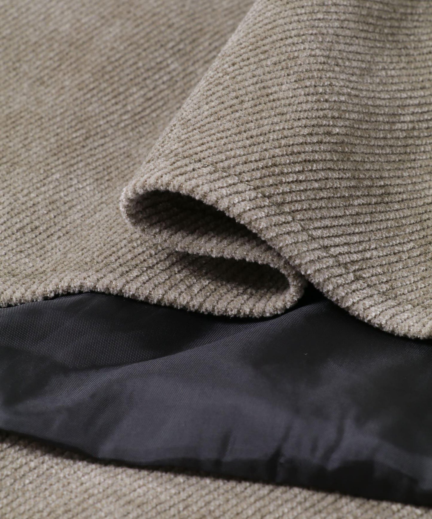 復古斜紋拉鍊夾克