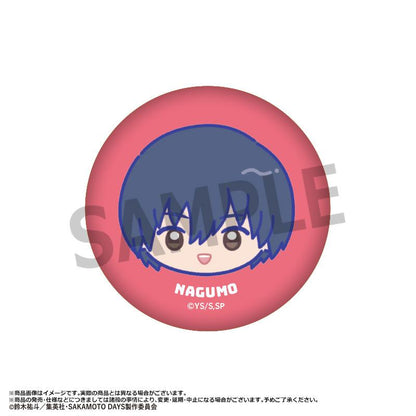 SAKAMOTO DAYS 軟萌臉部造型毛絨徽章 盒裝／9包入