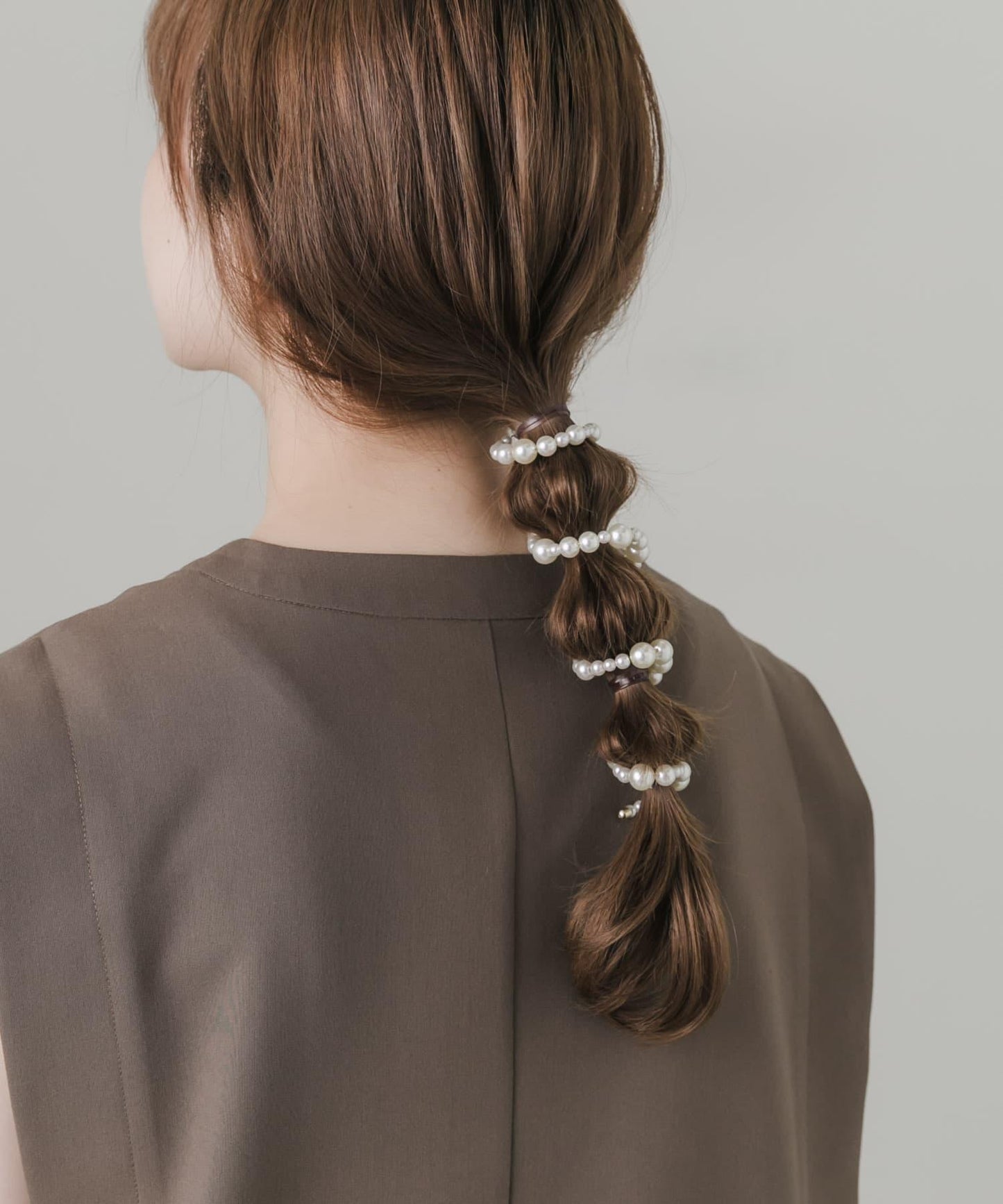 隨機珍珠髮飾鐵絲