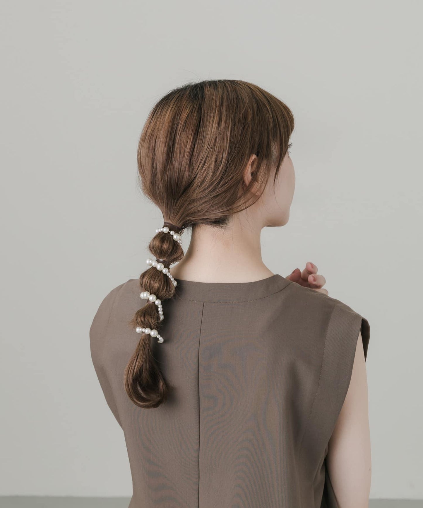 隨機珍珠髮飾鐵絲