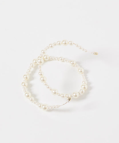 隨機珍珠髮飾鐵絲