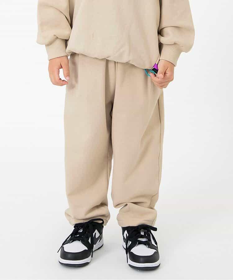 桶型剪裁褶皺長褲（可成套搭配） 十分褲