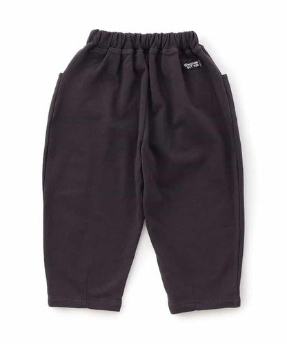 桶型剪裁褶皺長褲（可成套搭配） 十分褲