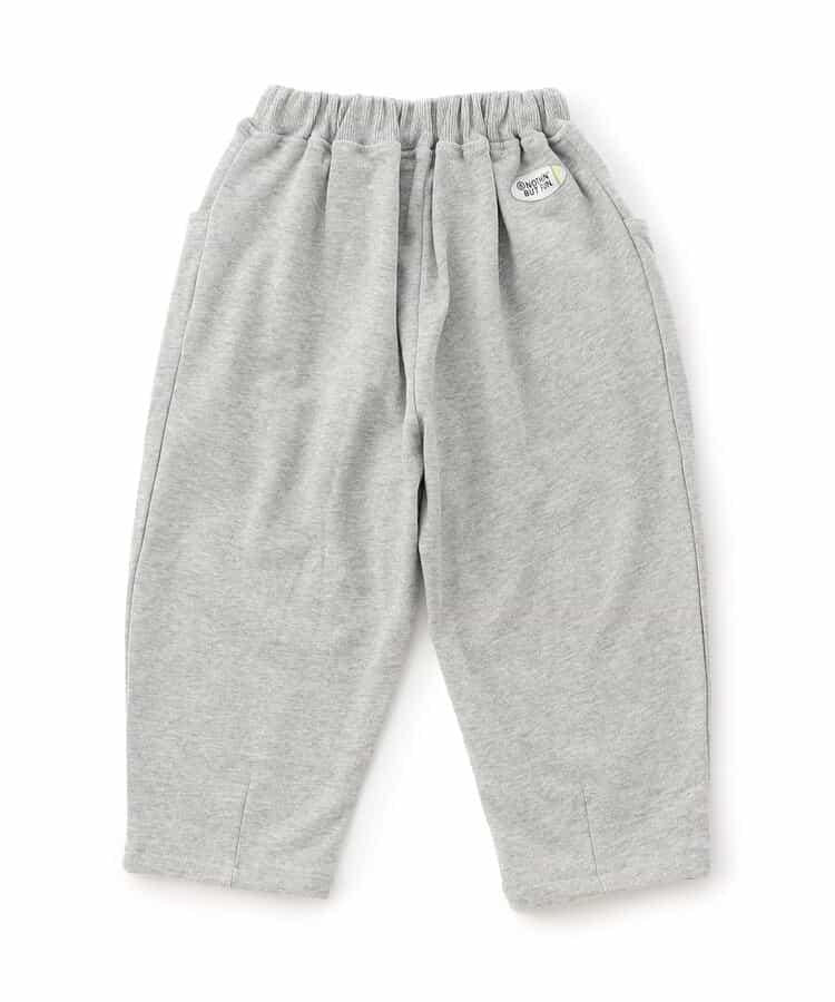 桶型剪裁褶皺長褲（可成套搭配） 十分褲