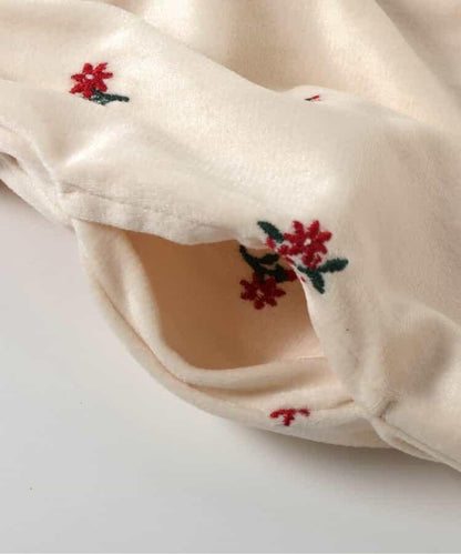 【リンク】刺繍ティアードドッキングワンピ