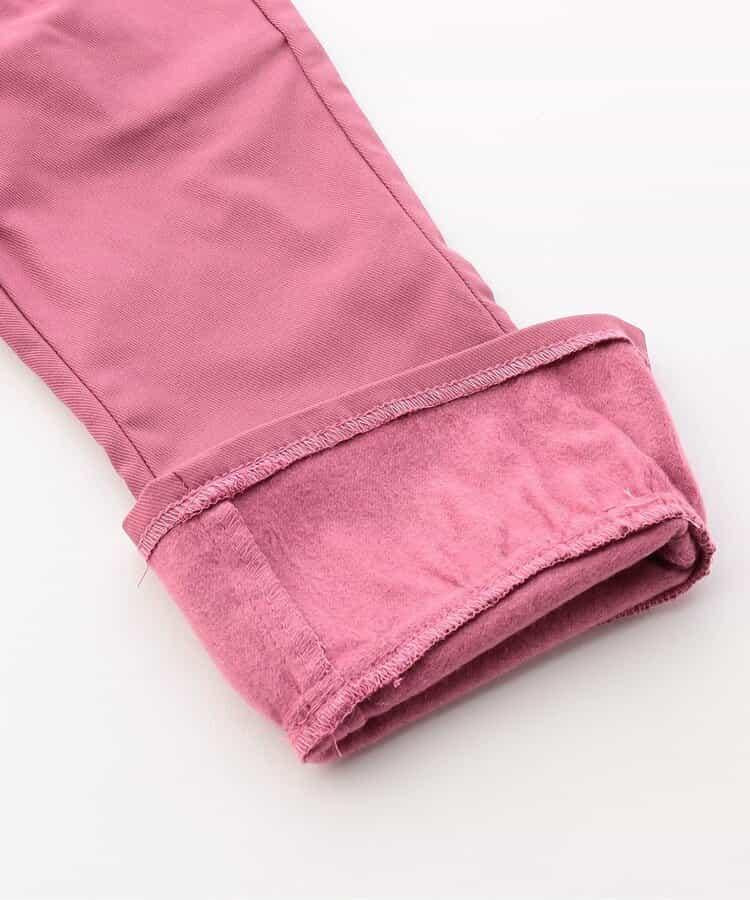 WEB限定 ハートポケット裾フリルパンツ  10分丈