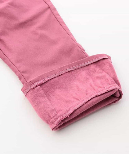 WEB限定 ハートポケット裾フリルパンツ  10分丈