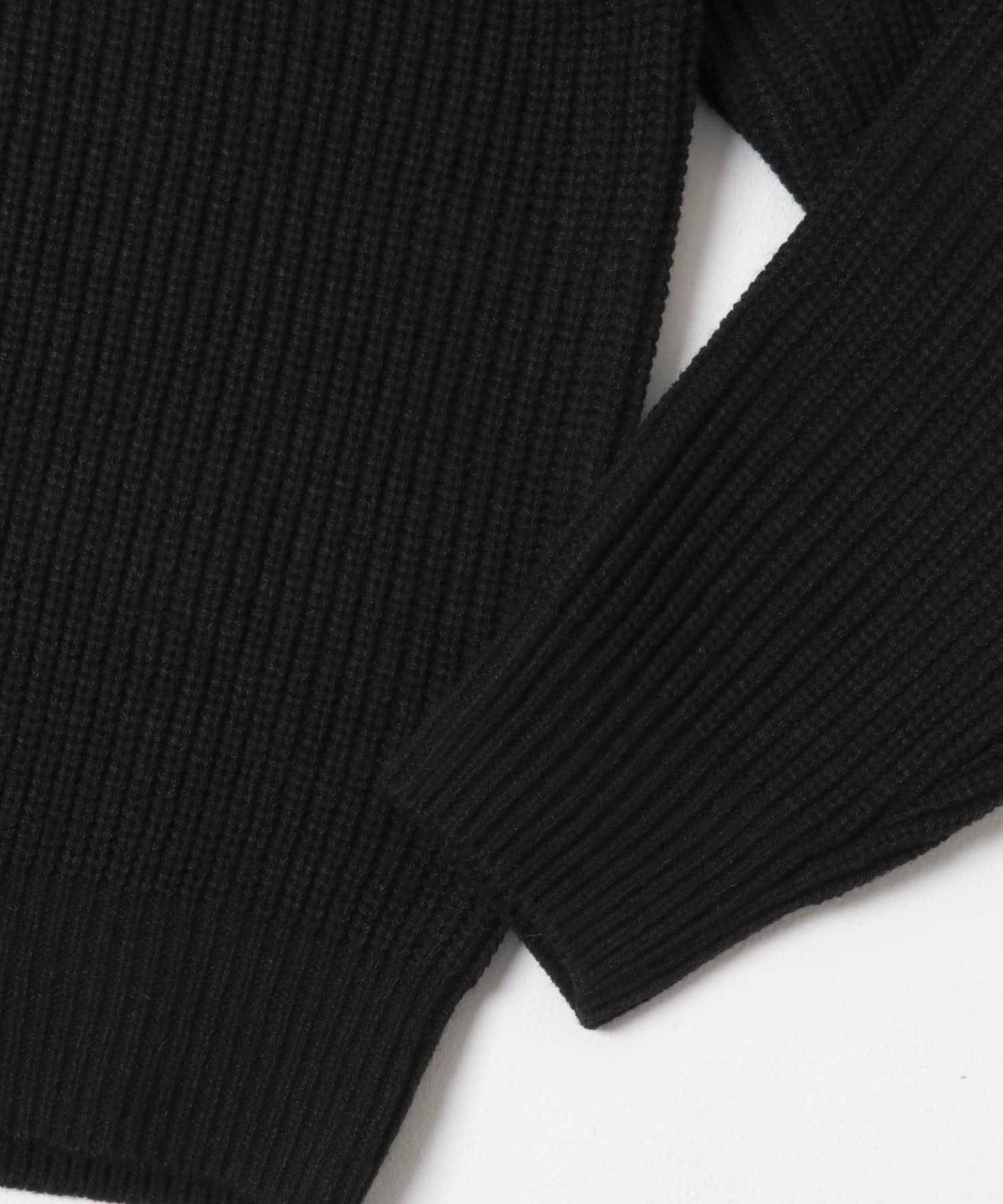 多尺碼半拉鍊針織套頭衫