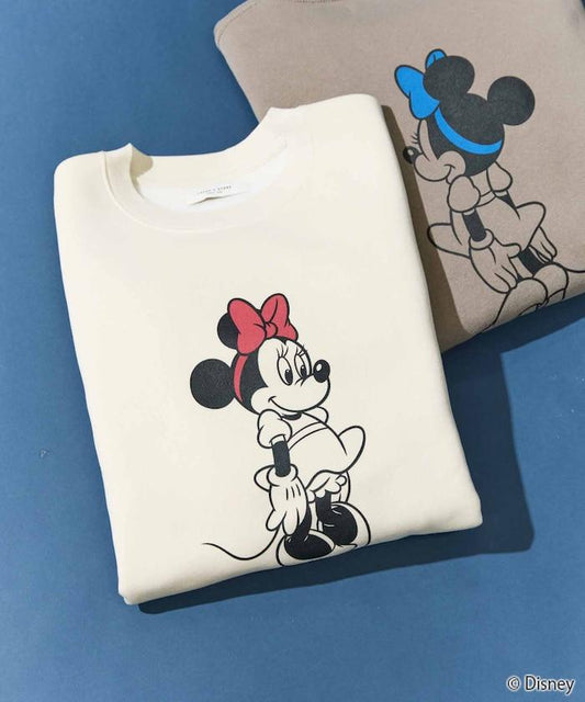 特別款/Minnie Mouse/米妮/前後印花復古工藝衛衣