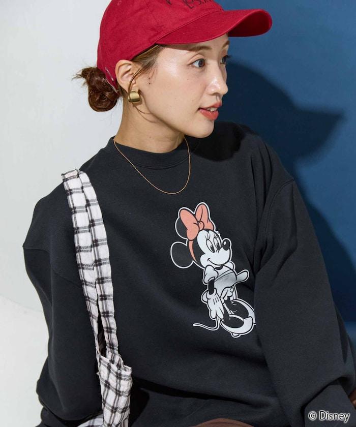 特別款/Minnie Mouse/米妮/前後印花復古工藝衛衣