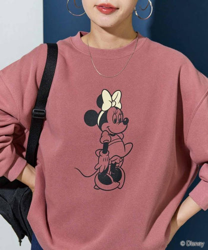特別款/Minnie Mouse/米妮/前後印花復古工藝衛衣