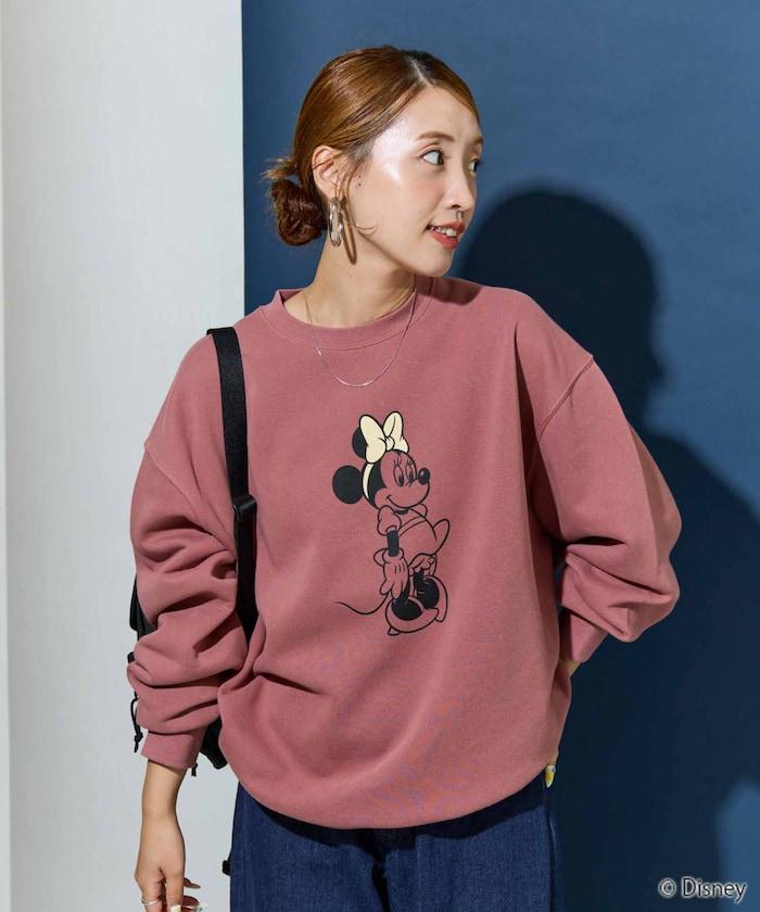特別款/Minnie Mouse/米妮/前後印花復古工藝衛衣