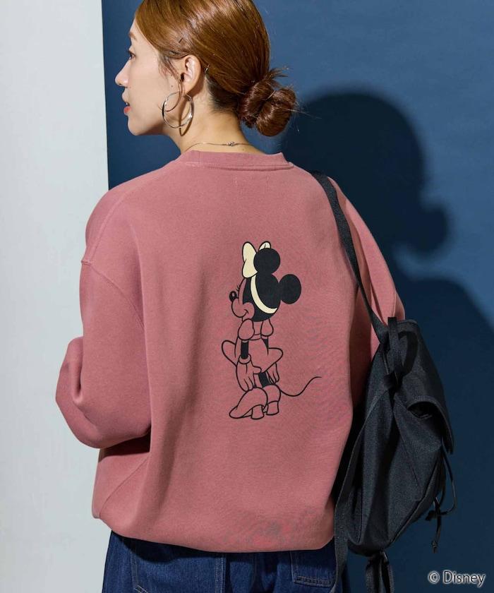 特別款/Minnie Mouse/米妮/前後印花復古工藝衛衣