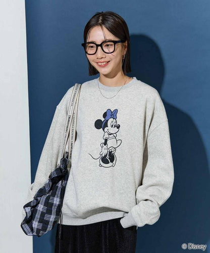 特別款/Minnie Mouse/米妮/前後印花復古工藝衛衣