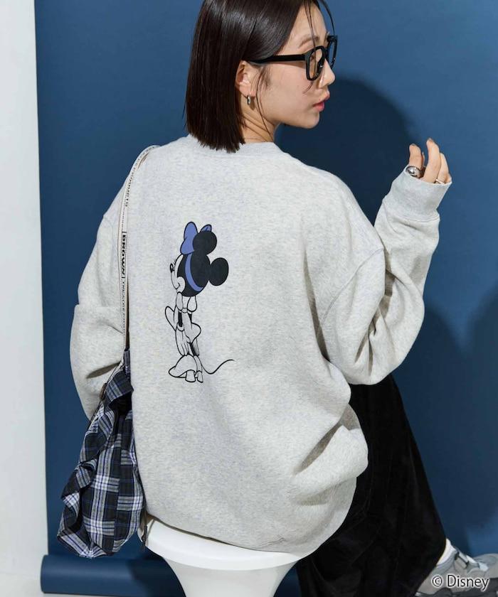 特別款/Minnie Mouse/米妮/前後印花復古工藝衛衣