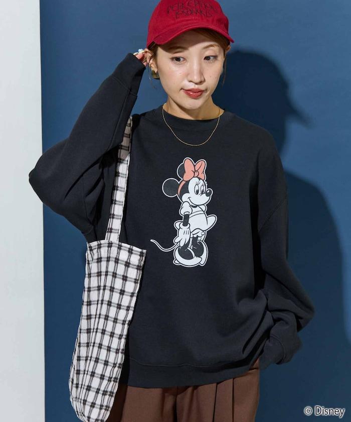 特別款/Minnie Mouse/米妮/前後印花復古工藝衛衣