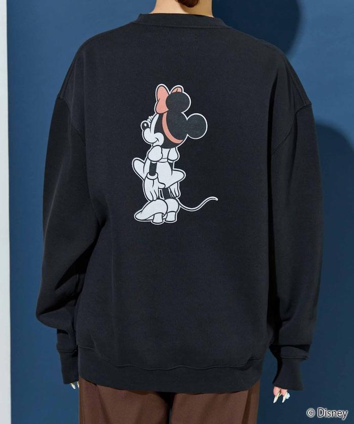 特別款/Minnie Mouse/米妮/前後印花復古工藝衛衣