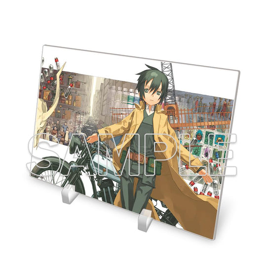 《キノの旅 the Beautiful World》25週年紀念 亞克力插畫板 F 2004年海報