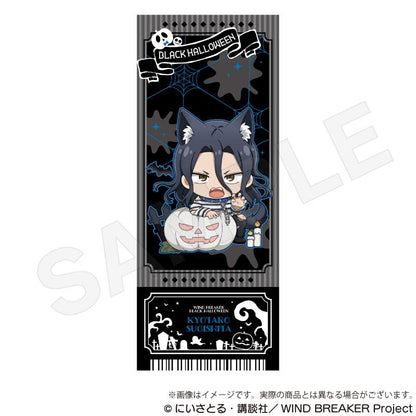 《防風少年》交易票卡風格卡片 黑色萬聖節版【BOX/9個裝】