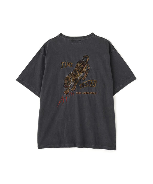 刺繡虎頭T恤