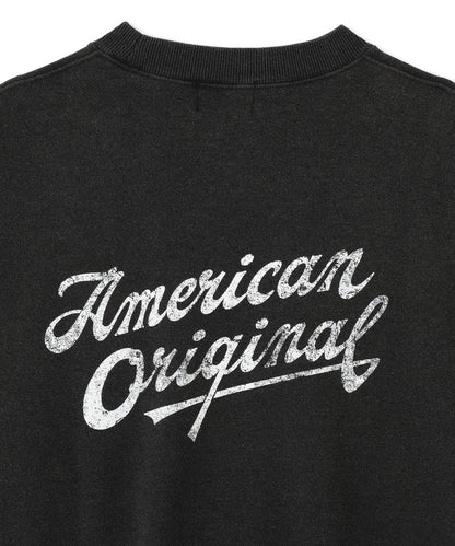 AMERICAN ORIGINAL雪洗圓領衛衣