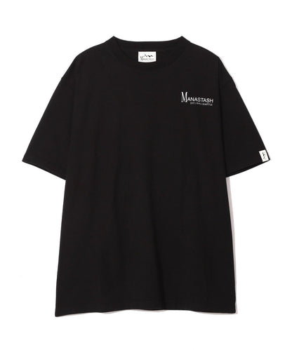 MANASTASH MANA刺繡LOGO短袖T恤