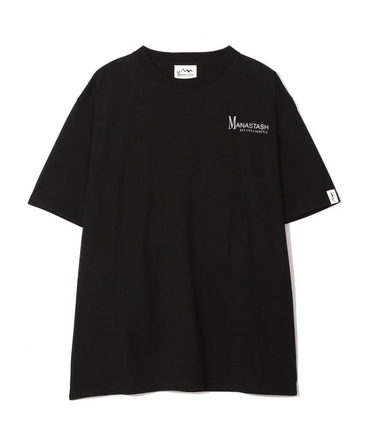 MANASTASH MANA刺繡LOGO短袖T恤