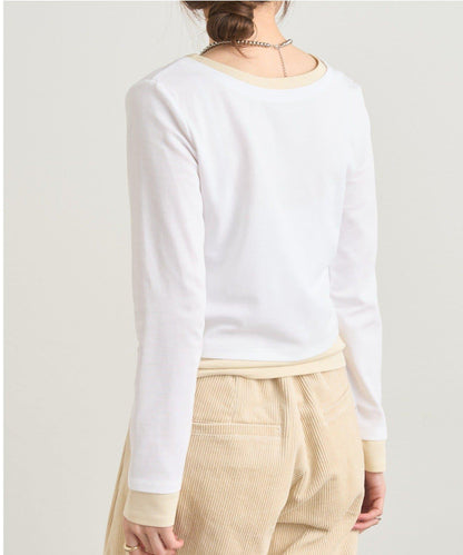 【SHENERY】層疊長袖T恤