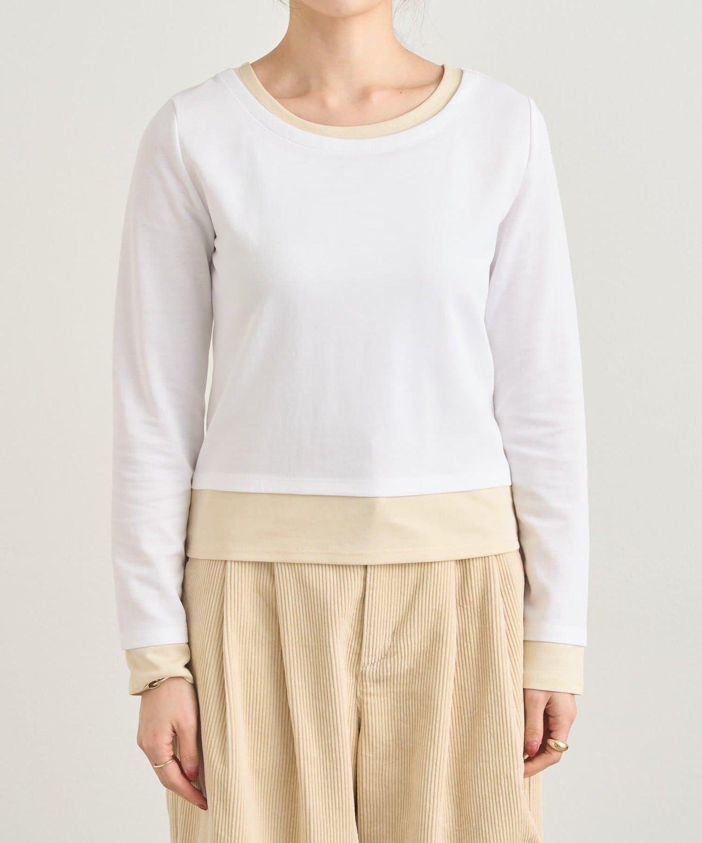 【SHENERY】層疊長袖T恤