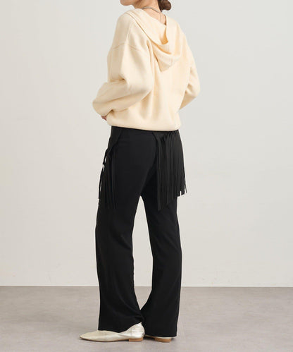 連帽拉鍊針織衫