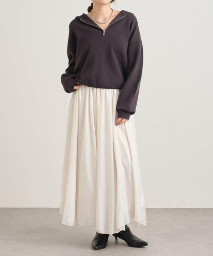 連帽拉鍊針織衫