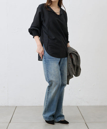 2WAY極簡風格襯衫