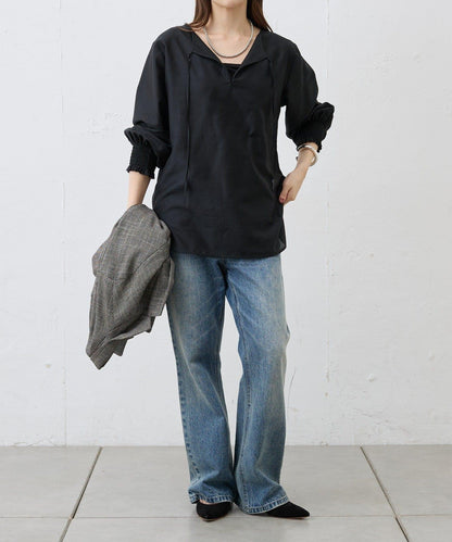 2WAY極簡風格襯衫