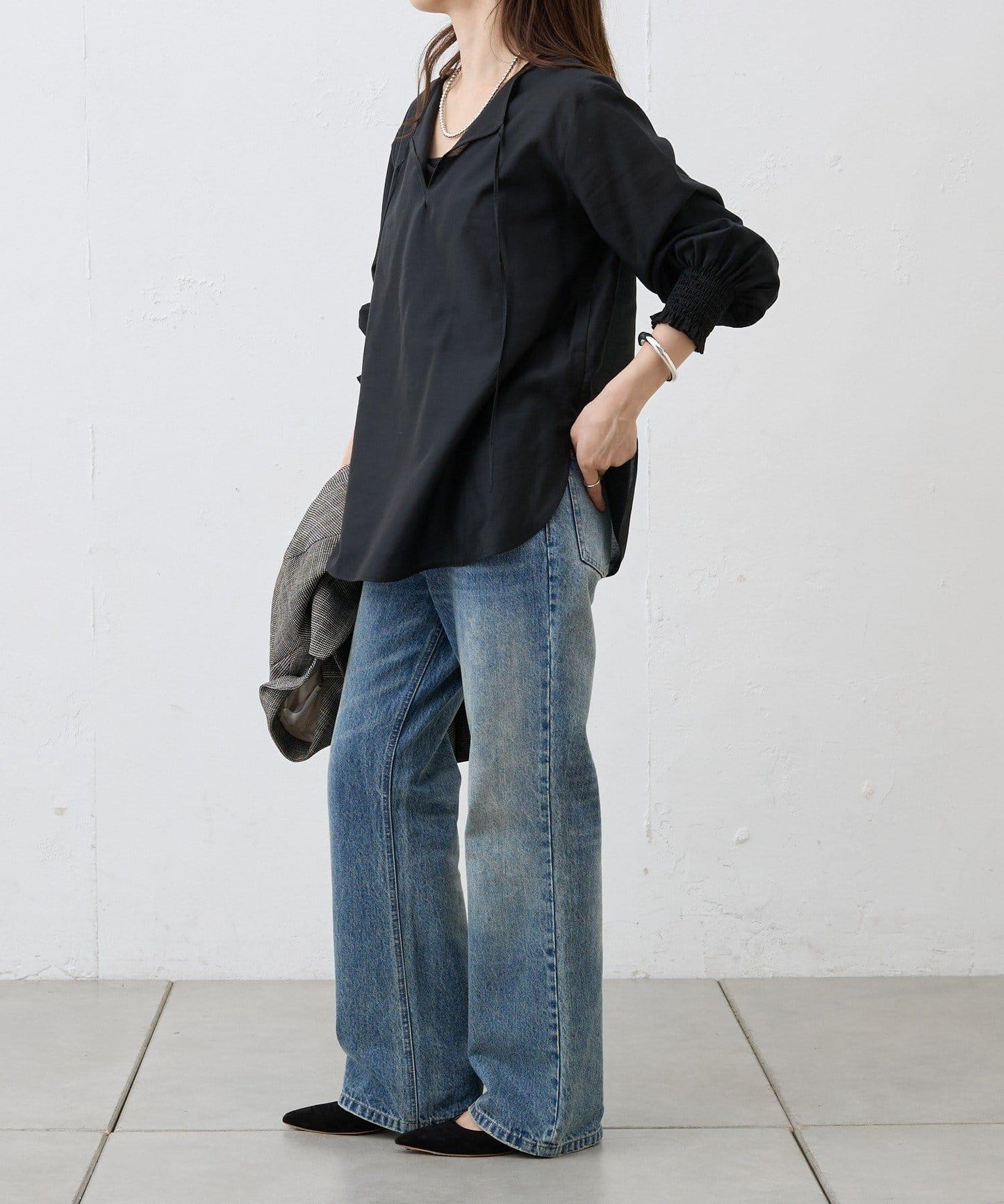 2WAY極簡風格襯衫