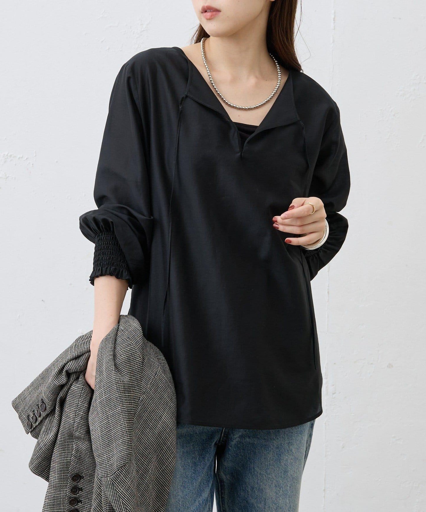 2WAY極簡風格襯衫