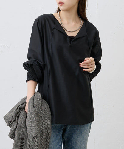 2WAY極簡風格襯衫