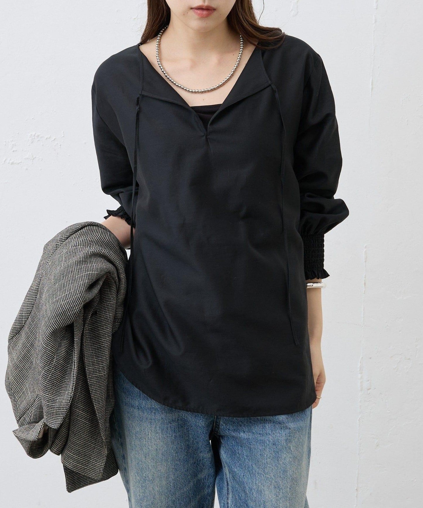 2WAY極簡風格襯衫