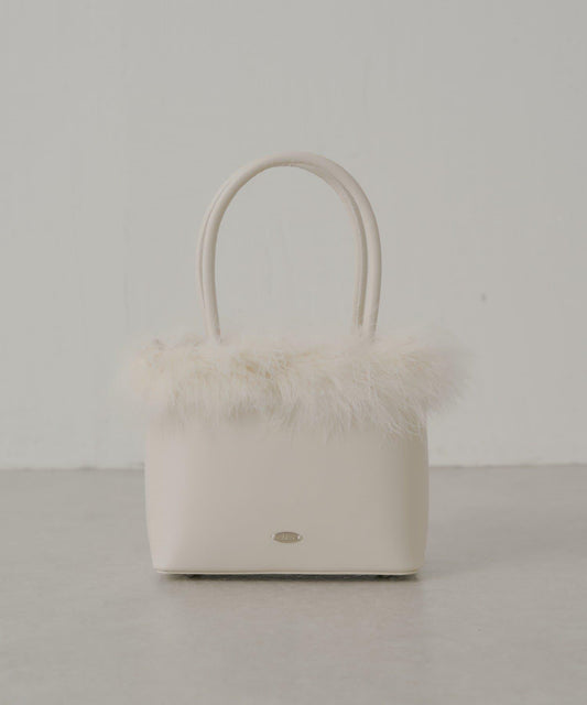 馬拉博絨方形單肩包