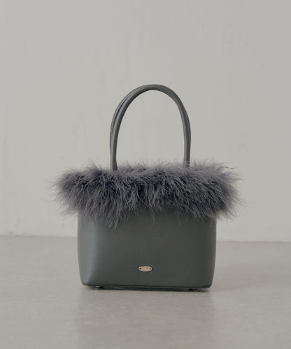 馬拉博絨方形單肩包